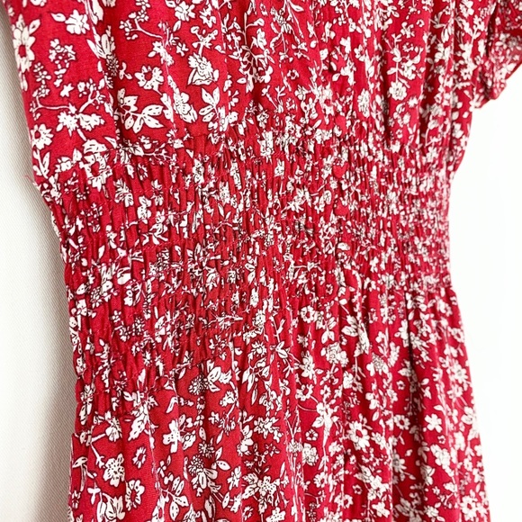 Smocked Elastic Waist Maxi Dress - Picture 7 of 9